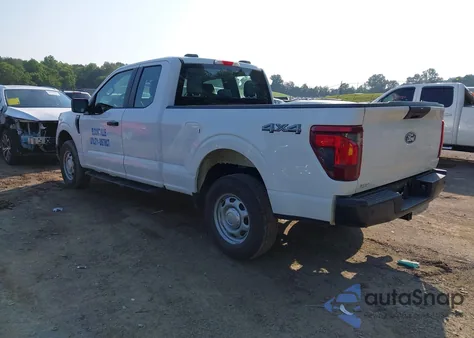 2024 Ford F150 Xl из США, поврежденный, VIN 1FTFX1L52RKF25954